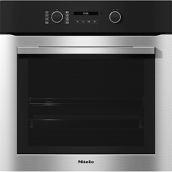 Miele H 2761 B Backofen autark in Edelstahl/Cleansteel, Vollauszug, sanftes Öffnen und Schließen der Tür, SoftOpen u. SoftClose, viel Platz und Flexibilität, 76 l Garraumvolumen auf 5 Ebenen, besonders leichte Reinigung, PerfectClean-Ausstattung, Klartextdisplay mit Bedienknebeln, EasyControl Plus, per WLAN vernetzbares Gerät, Miele@home
