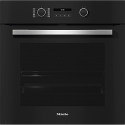 Miele H 2766 BP Active Pyrolyse Backofen autark in Obsidianschwarz Vollauszug, viel Platz und Flexibilität, 76 l Garraumvolumen auf 5 Ebenen, besonders leichte Reinigung, PerfectClean-Ausstattung, Klartextdisplay mit Bedienknebeln, EasyControl Plus, per WLAN vernetzbares Gerät, Miele@home