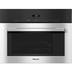 Miele DG 2740 Einbau-Dampfgarer in Edelstahl/Cleansteel, viel Platz, 40 l rostfreier Edelstahl-Garraum, perfekte Ergebnisse, DualSteam-Dampftechnologie, 7-Segment-Display mit Sensorbedienung, EasySensor