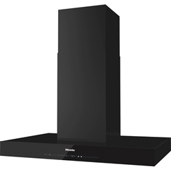 Miele DA 6698 D Puristic Version 6000 Insel-Dunstabzugshaube Schwarz, 898mm Breite Leistungsstark, 730 m3/h in der Boosterstufe, angenehm leise, Miele Silence-Paket, energiesparend und leise, leistungsstarker ECO-Motor