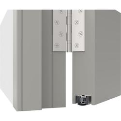 Athmer Türabsenkdichtung, 750mm, Stadi LD-24/20 TS, blank zum Unterschrauben, B 24mm, H 20mm, Hub max. 16mm, ALU (mit Zubehör 5111) Nr. 1-1026-0750