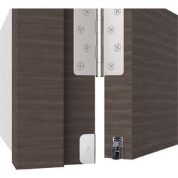 Athmer Türabsenkdichtung, 708mm, Schall-Ex® DUO L-15 QFS, blank zum Einnuten, B 14,8mm, H 30mm, Hub 12mm, zweiseitig, ALU (mit Zubehör 5420) Nr. 1-694-0708