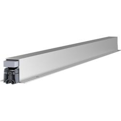 Athmer Schiebetürdichtung, Schall-Ex® Slide Strahlenschutz M-20 OS L 833mm, eloxiert zum Einnuten, B 35mm, H 30mm, Hub 12mm, ALU (mit Zubehör 5111) Nr. 1-554-0833