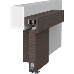 Athmer Schiebetürdichtung, Schall-Ex® Slide Strahlenschutz M-20 WS L 958mm, eloxiert zum Einnuten, B 19,7mm, H 30mm, Hub 12mm, ALU (mit Zubehör 5105) Nr. 1-557-0958