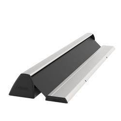 Athmer Fingerschutzrollo, 1000mm, UniSafe, NR 32 XL w-proof verdeckte Klipsbefestigung H 32mm, Tür gefälzt, silber Nr. 5-901-1000-2114