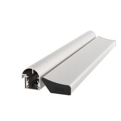 Athmer Tür-Schutzprofil, 2000mm, BS-BM-27+, silberfarbig, Bandseite Nr. 5-130-2000