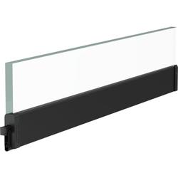 Athmer Glastürdichtung, 708mm, Schall-Ex® GSH-10, anthrazit RAL 7016 matt, B 13mm, H 40mm, Hub 20mm, einseitig, Silikon selbstverlöschend (mit Zubehör 5333) Nr. 1-1133-0708