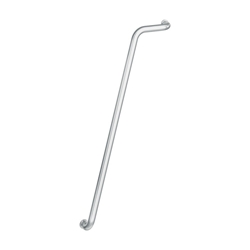 FSB HT-Stoßgriff, gebogen/schräg, Edelstahl, 66 6507, BA1000, DIN Links, Edelstahl fein matt, Ø 35mm Nr. 0 66 6507 07594 6204