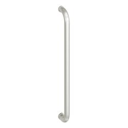 FSB HT-Stoßgriff, gebogen, Aluminium, 66 6602, BA350, naturfarbig eloxiert, Ø 30mm Nr. 0 66 6602 03894 0105
