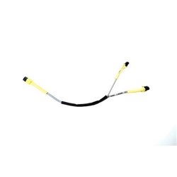 Navkom Gelbes Kabel, Y Teiler L=10cm+2x10cm, Y-Teiler zum Verbinden von 2 Geräten, zwischen FS und SE Nr. C-Y-Y10
