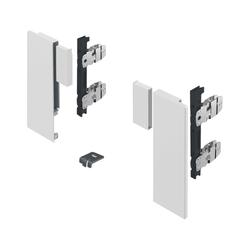 Hettich AvanTech YOU Verbinder Inlayfront Stahl weiss Set Illumination H187mm 9327221