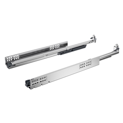 Hettich Quadro V6 5D M Silent System Vollauszug Aufschiebe Garnitur NL600mm 9332716