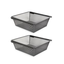 Hettich Netzdrahtkorb Set KB500 B436 x H160 x T494mm anthrazit 9352781