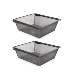 Hettich Netzdrahtkorb Set KB600 B436 x H160 x T494mm anthrazit 9352782