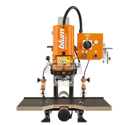 Blum MINIPRESS P Bohr- und Beschlagsetzmaschine, vertikal bohren, 230V/50Hz, Absauganschluss 100/50mm Nr. M53.2050