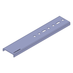 Knelsen SL-Schwerlastprofil SL-U-Profil 300x3,0mm, für die untere Fenstermontage Nr. K-405252