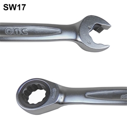 Knelsen Maulratschenschlüssel SW17, Ring-Maulratschenschlüssel 17mm Nr. K-000225
