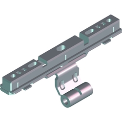Roto DF-Falzband, E5, DIN Links/Rechts, NTI, H-12/18-9, Stahl, verzinkt (MG:20) 363034