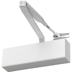 Abus Türschließer 7603 EN 2-4, mit Gestänge, weiß Nr. 21091