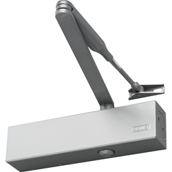 Abus Türschließer 9603 V EN 3-6, mit Gestänge, silberfarbig Nr. 30083