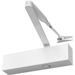 Abus Türschließer 9603 V EN 3-6, mit Gestänge, weiß Nr. 30082