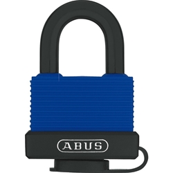 Abus Vorhangschloss, Aqua Safe 70IB/45 Lock-Tag 2 Profilschlüssel, Messing massiv Gehäuseb. 49mm, Gehäuset. 28mm, H 68mm Nr. 81426