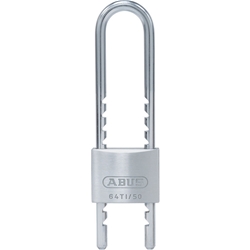 Abus Vorhangschloss, Titalium 64TI/50HB60-150 höhenverstellb. Bügel, 2 Schlüssel, TITALIUM™-Spezialaluminium Gehäuseb. 50mm, Gehäuset. 17mm Nr. 89490