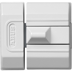 Abus ZT-Zusatzschloss, mit Schieberiegel, DIN Links-Rechts SR30 CL/DFNLI, weiß, ohne Schlüssel Nr. 78242