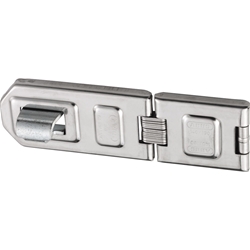 Abus Tür-Diskus-Überfalle, mit Ösenplatte, Edelstahl 140/190 B/DFNLI, rostfrei, zum Anschrauben, L 190mm, H 56mm Nr. 33717