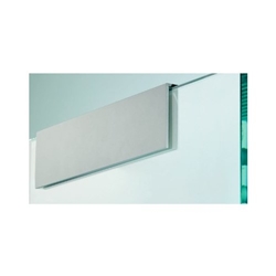 ECO Glasklemmschuh ESG 8-10mm für TS 31,41,20,50 in RAL 9006 silber Nr. 5030013351