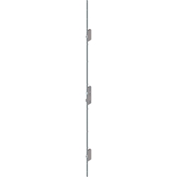 Roto Mehrfachverriegelung C500/R0203, 1-flügelig, Typ 2CB, PZ gelocht 88/8,5mm, Dornmaß 65mm, Flachstulp 16x2200mm, RotoSil (MG:42) 636509