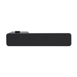 Griffwerk Türgriffpaar R8 ONE Graphitschwarz 38-45mm smart2lock DIN rechts Nr. 287000328