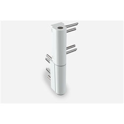 Dr. Hahn KT-RN Rollenband 2-tlg. K721G0000 RAL 9016 weiß, Flügelanbindung 0°, KS-Teile weiß (Einzelverpackung)