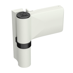 Dr. Hahn KT-N 6R Türband P4909V000, RAL 9007 Graualuminium, Aufdeckung 22-27mm (Großpack a 24 Stück)