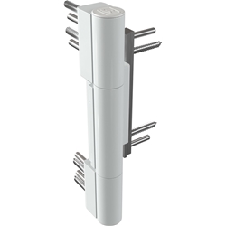 Dr. Hahn KT-RV Rollenband 3-tlg. K783GV003 RAL 9016 weiß, Beschlagnut 24/4, 0mm, KS-Teile weiß (Großpack a 24 Stück)