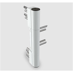 Dr. Hahn KT-RN Rollenband 3-tlg. K7715V000 RAL 8077 braun, Flügelanbindung 0°, KS-Teile schwarz (Großpack a 24 Stück)