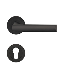 Karcher Halbgarnitur Paris ER 55 PZ Kosmos Schwarz, Din Rechts, inkl. Haken-Wechselstift Z1400-80 Nr. ER55 PZR 83