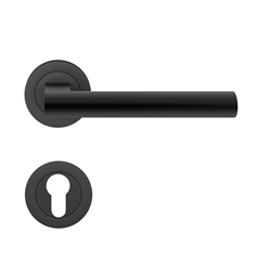 Karcher Halbgarnitur Madeira ER 45 PZ Kosmos Schwarz, Din Rechts, inkl. Haken-Wechselstift Z1400-80 Nr. ER45 PZ0 83 rechts