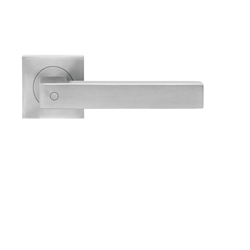 Karcher KD Basic Drückerpaar auf Rosette Seattle ER46Q BCR mit Privacy Funktion, DIN Rechts Edelstahl matt Nr. ER46Q BCR 71