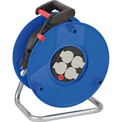 Brennenstuhl Garant Kabeltrommel 40m (aus Spezialkunststoff, für den Einsatz im Innenbereich, Made in Germany) blau Nr. 1208300