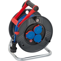 Brennenstuhl Garant IP44 Kabeltrommel (25m, Spezialkunststoff, kurzfristiger Einsatz im Außenbereich, Made in Germany) Nr. 1219850