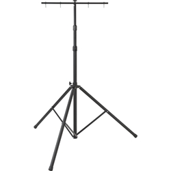 Brennenstuhl Bau Teleskop Stativ ST 301 mit Querträger / Stativ für Baustrahler (inkl. Trägerteil für 2 Strahler, stufenlos höhenverstellbar von 115 bis zu 300cm) Nr. 1170310010