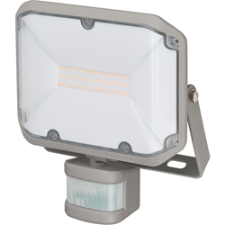 Brennenstuhl LED Strahler AL 2050 mit PIR (20W, 2080lm, 3000K, IP44, LED Fluter zur Wandmontage mit Bewegungsmelder) Nr. 1178020901