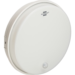 Brennenstuhl LED Rundleuchte RL 1650 P (15W, 1680lm, 4000K, für innen und außen IP54, Kellerlampe zur Wandmontage mit Bewegungsmelder) Nr. 1270790901