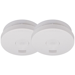 Brennenstuhl Rauchmelder SET, 2x RM L 3100 mit integrierter Batterie (10 Jahres Batterie, geprüft und zertifiziert nach VdS DIN EN 14604) weiß Nr. 1290050002