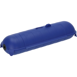 Brennenstuhl Safebox CEE 230V / Schutzbox IP44 für Verlängerungskabel (Schutzkapsel für H07RN-3G2.5 Kabel im Außenbereich, Campingzubehör) blau Nr. 1160540
