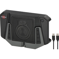 Brennenstuhl Professional Wireless Charging Pad WCP (Induktive Ladestation 10W mit Handyhalter, montierbar, Magnete an der Rückseite, inkl. USB C Kabel) Nr. 1173780001