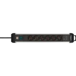 Brennenstuhl Premium-Alu-Line Steckdosenleiste 6-fach mit USB C PD 30W und USB A 18W 3m H05VV-F3G1,5 Nr. 1391030611