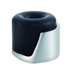 KWS Bodentürstopper silberfarbig eloxiert, 2013, mit Verdrehsicherung, Ø 46mm, H 36mm Nr. 201331
