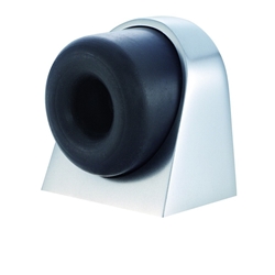 KWS Bodentürstopper silberfarbig einbrennlackiert, 2028, mit Verdrehsicherung, B 48mm, H 50mm Nr. 202802